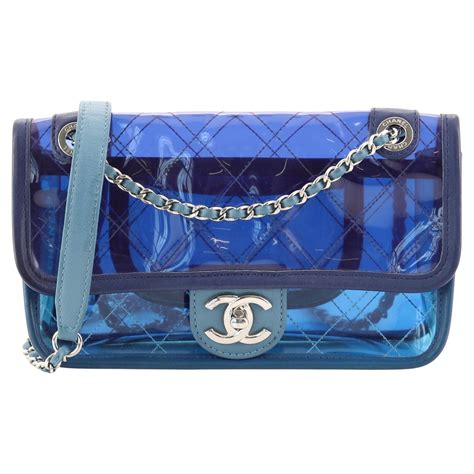 chanel pvc flap backpack